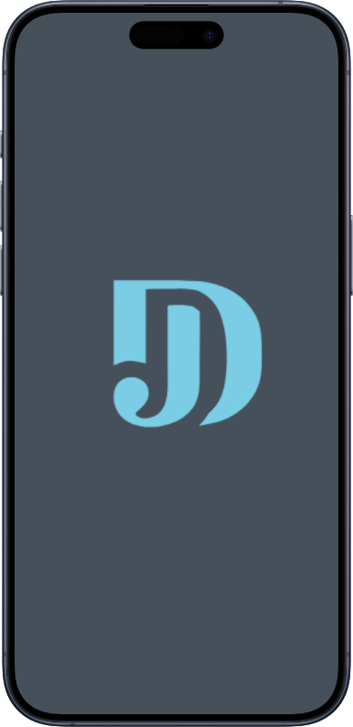 jd222 mobile intro screen